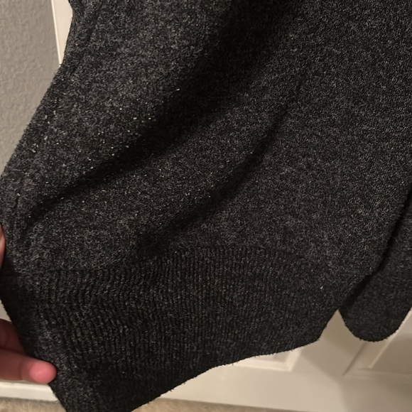 Gap dark Heather grey cardigan size M/L - Picture 4 of 6